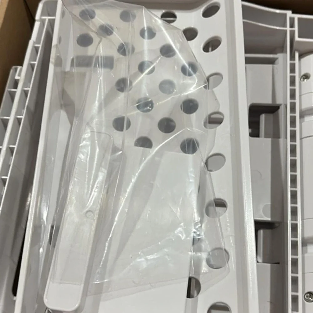 Foldable Baby Bottle Drying Rack BPA-Free Large Capacity Vertical Organizer Gray